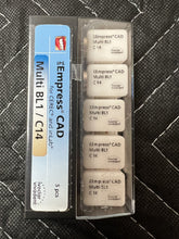 Load image into Gallery viewer, NEW UNUSED Lot of 30 Ivoclar Vivadent IPS e.max CAD & Empress CAD Milling Blocks