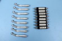 Load image into Gallery viewer, Lot of 16 Midwest Contra Angle Sheaths & Rhino XP Dental Handpiece Motors