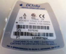Load image into Gallery viewer, NEW UNUSED DCI Ceiling Mt Series 5 LED Dental Exam Light (2022)