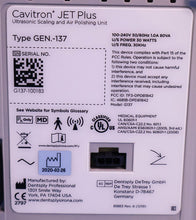 Load image into Gallery viewer, Dentsply Cavitron Jet Plus Gen-137 Dental Scaler Air Polisher 30k w/ Foot Pedal