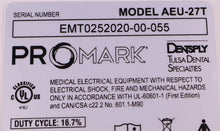 Load image into Gallery viewer, Dentsply Promark AEU-27T Dental Endodontic Rotary Motor Unit