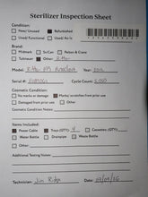 Load image into Gallery viewer, Ritter M9D Steam Sterilizer REFURBISHED w/ 6mo. LIMITED WARRANTY