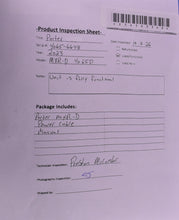 Load image into Gallery viewer, Porter MXR-D 4065D Dental Nitrous Oxide Digital Flush Mount Flowmeter Unit
