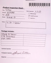 Load image into Gallery viewer, Sirona Schick 33 Dental Intraoral X-Ray Sensor Size 1