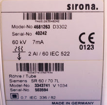 Load image into Gallery viewer, Sirona Heliodent DS Dental Intraoral X-Ray Imaging System