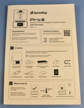 Load image into Gallery viewer, NEW UNUSED SprintRay Pro 55S Dental 3D Printer w/ Wash and Cure Stations