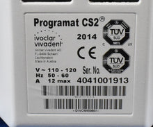 Load image into Gallery viewer, Ivoclar Vivadent Programat CS2 Dental Ceramic Glazing Furnace w/ Pump