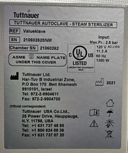 Load image into Gallery viewer, Tuttnauer ValueKlave 1730MKV Manual Autoclave-Steam Sterilizer