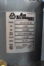 Load image into Gallery viewer, Air Techniques VacStar 20 VS20 Dental Vacuum Pump 220V