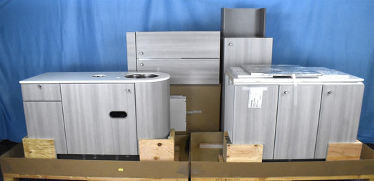 NEW Adec 5543 Preference Collection Central Island Cabinet Console 99" Width