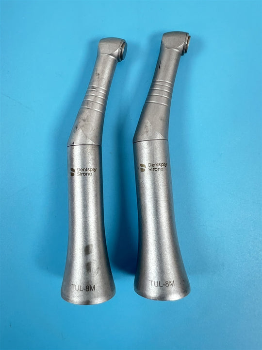 Lot of 2 Dentsply TUL-8M Dental Dentistry High-Speed Handpieces