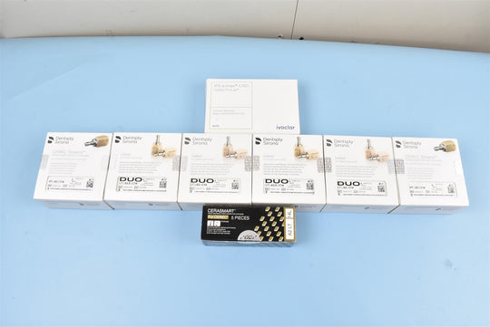 NEW UNUSED Dentsply, Cerasmart, Ivoclar Vivadent Dental CAD/CAM Milling Blocks