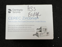 Load image into Gallery viewer, Lot of 30 CEREC Zirconia Translucent Pre-Dyed Zirconium Oxide Milling Blocks
