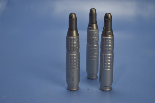 Lot of 3 Midwest Dental Dentistry Straight Nosecone Handpiece Attachments