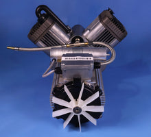 Load image into Gallery viewer, Lot of 2 Air Techniques Airstar 40 NEO Dental Compressor Heads 1 Single 1 Dual
