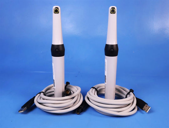 Lot of 2 Air Techniques Cam-X Elara Dental Intraoral Camera Imaging Systems