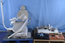 Load image into Gallery viewer, Adec 311 Dental Exam Chair with 541 12 O'Clock Rear Delivery, 375L Exam Light
