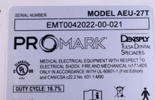 Load image into Gallery viewer, Dentsply Promark AEU-27T Dental Handpiece Control Console &amp; Motor System
