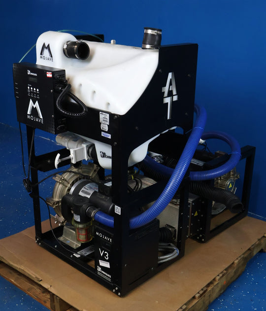 Air Techniques Mojave 2V3 Dual Dry Dental Vacuum System 2V3M MT10 Tank 220V