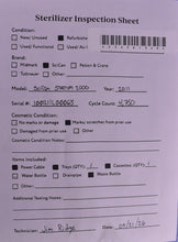Load image into Gallery viewer, SciCan Statim 2000 Dental Cassette Steam Autoclave Refurbished w/ 6mo. Warranty
