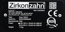 Load image into Gallery viewer, Zirkonzahn V700 Dental Sintering Furnace
