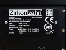 Load image into Gallery viewer, Zirkonzahn Zirkonofen 700 UV Dental Sintering Furnace Ultra Vacuum 220V
