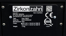 Load image into Gallery viewer, Zirkonzahn Zirkonofen 700 UV Dental Sintering Furnace Ultra Vacuum 220V
