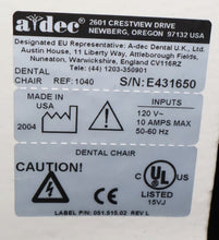 Load image into Gallery viewer, Adec 1040 Dental Ergonomic Exam and Treatment Chair
