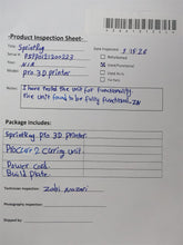 Load image into Gallery viewer, SprintRay Pro 95S Dental 3D Printer &amp; ProCure 2 Curing Unit
