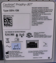 Load image into Gallery viewer, Dentpsly Cavitron Prophy Jet Gen-138 Ultrasonic Scaler w/ Foot Pedal

