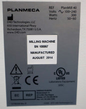 Load image into Gallery viewer, Planmeca PlanMill 40 Milling Unit for CAD/CAM Dentistry
