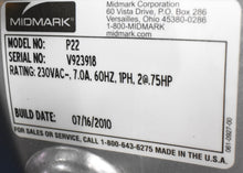 Load image into Gallery viewer, Midmark P22 PowerAir Dental Air Compressor Unit 220v
