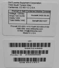 Load image into Gallery viewer, DNTL Works ProCart III 2400 Mobile Cart Dental Treatment Unit
