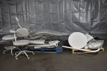 Load image into Gallery viewer, Adec 311 with 541 12 O&#39;Clock Rear Delivery, 375L Exam Light, 421 &amp; 422 Stools
