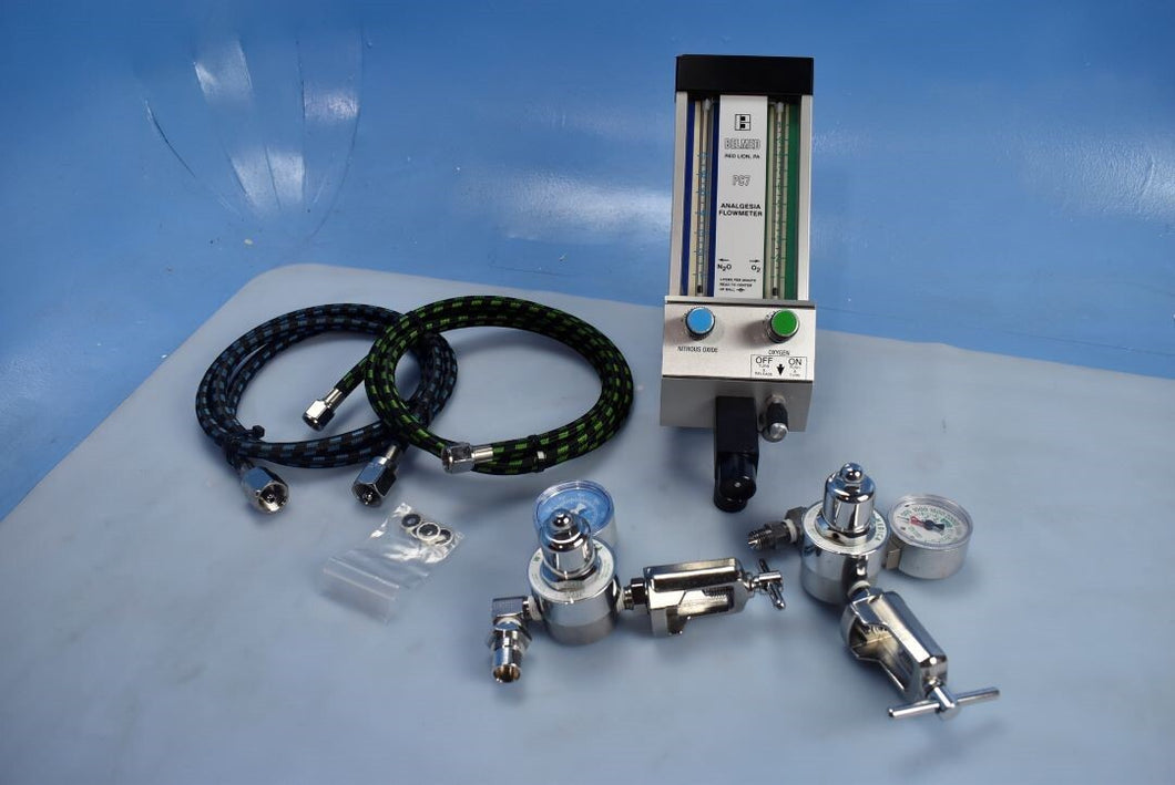 Belmed PC7 Dental Nitrous N2O Flowmeter Conscious Sedation Unit