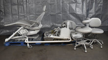 Load image into Gallery viewer, Adec 311 w/ 541 12 O&#39;Clock Delivery, 375L Exam Light, 421 &amp; 422 Stools
